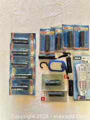 MaxSold Auction: Lot of 10+ Flashlights, Work Lights & RCA Remote (Mixed Brands) - Sun City (Arizona, USA) PARTNER MANAGED Estate Sale Online Auction - West Jacaranda Drive