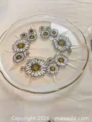 MaxSold Auction: Set of 4-6 Floral Cut Glass Serveware with Gold Trim - Sun City (Arizona, USA) PARTNER MANAGED Estate Sale Online Auction - West Jacaranda Drive