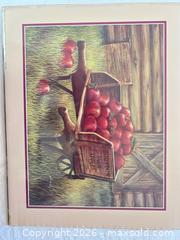 MaxSold Auction: Set of 5 Small Fruit & Farm Lithograph Prints by Greenberg, Daley - Sun City (Arizona, USA) PARTNER MANAGED Estate Sale Online Auction - West Jacaranda Drive
