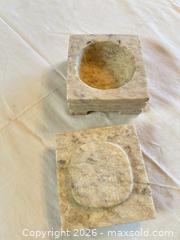 MaxSold Auction: Soapstone Decorative Box with Lid and Base, Medium - Sun City (Arizona, USA) PARTNER MANAGED Estate Sale Online Auction - West Jacaranda Drive