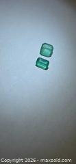 MaxSold Auction: 2pcs beautiful natural Zambian Emerald  - Toronto (Ontario, Canada) PARTNER MANAGED Reseller Online Auction -  Gerrard Street
