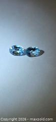 MaxSold Auction: Natural blue Topaz pair - Toronto (Ontario, Canada) PARTNER MANAGED Reseller Online Auction -  Gerrard Street