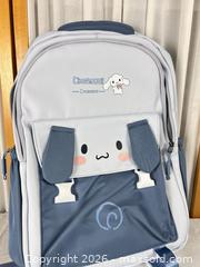 MaxSold Auction: Cinnamoroll (Sanrio) Kids Backpack – Polyester/Nylon - Campbell (California, USA) PARTNER MANAGED Downsizing Online Auction - Dell Avenue