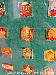 MaxSold Auction: Coca-Cola 1986 Centennial Collector Pin Set, Framed - Campbell (California, USA) PARTNER MANAGED Downsizing Online Auction - Dell Avenue