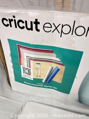 MaxSold Auction: Cricut Explore 3 Electronic Cutting Machine, Mint / Seafoam  - Campbell (California, USA) PARTNER MANAGED Downsizing Online Auction - Dell Avenue