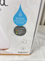 MaxSold Auction: HoMedics Ellia (Open Your Senses) Ceramic Aroma Diffuser - White - Campbell (California, USA) PARTNER MANAGED Downsizing Online Auction - Dell Avenue