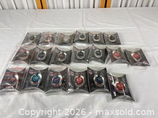 MaxSold Auction: NFL Licensed Lucky Cheering Stones Lot - Multiple Teams - Campbell (California, USA) PARTNER MANAGED Downsizing Online Auction - Dell Avenue