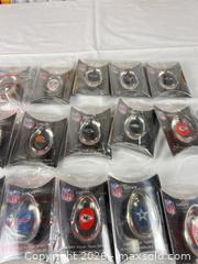 MaxSold Auction: NFL Licensed Lucky Cheering Stones Lot - Multiple Teams - Campbell (California, USA) PARTNER MANAGED Downsizing Online Auction - Dell Avenue