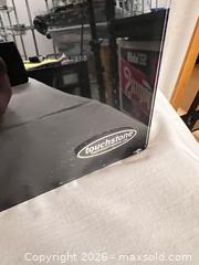 MaxSold Auction: Touchstone 50in  Wall Mounted Electric Fireplace - Black Glass - Campbell (California, USA) PARTNER MANAGED Downsizing Online Auction - Dell Avenue