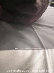 MaxSold Auction: Touchstone 50in  Wall Mounted Electric Fireplace - Black Glass - Campbell (California, USA) PARTNER MANAGED Downsizing Online Auction - Dell Avenue