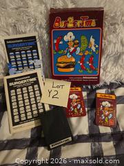 MaxSold Auction: LIKE NEW OLD STOCK- INTELLIVISION "BURGER TIME" Video Game COMPLETE - Kingston (Ontario, Canada) SELLER MANAGED Downsizing Online Auction - Morenz Crescent
