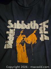 MaxSold Auction: NEW- BLACK SABBATH Vol.4 T-Shirt - Kingston (Ontario, Canada) SELLER MANAGED Downsizing Online Auction - Morenz Crescent