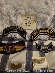 MaxSold Auction: New- HARLEY DAVIDSON PATCHES & PINS COLLECTIBLES LOT "H3" - Kingston (Ontario, Canada) SELLER MANAGED Downsizing Online Auction - Morenz Crescent