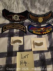 MaxSold Auction: NEW- HARLEY DAVIDSON PATCHES & PINS COLLECTIBLES LOT "H4" - Kingston (Ontario, Canada) SELLER MANAGED Downsizing Online Auction - Morenz Crescent
