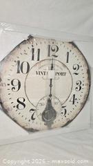 MaxSold Auction: New- Large Wall Art Clock - Kingston (Ontario, Canada) SELLER MANAGED Downsizing Online Auction - Morenz Crescent