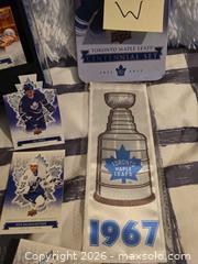 MaxSold Auction: NEW-NHL TORONTO MAPLE LEAFS "BLUE&WHITE CENTENNIAL" CARDS w BANNER LOT"W" - Kingston (Ontario, Canada) SELLER MANAGED Downsizing Online Auction - Morenz Crescent