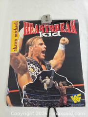 MaxSold Auction: NEW-OLD STOCK- WWF "SHAWN MICHAELS" Poster - Kingston (Ontario, Canada) SELLER MANAGED Downsizing Online Auction - Morenz Crescent