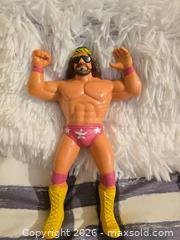 MaxSold Auction: VINTAGE- "MACHOMAN" WWF/WWE LJN Figure  - Kingston (Ontario, Canada) SELLER MANAGED Downsizing Online Auction - Morenz Crescent