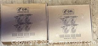 MaxSold Auction:  2 Sawhorses, 2 Boxes GBL Casters & Wooden Pallet - Clarence-Rockland (Ontario, Canada) PARTNER MANAGED Estate Sale Online Auction - Campeau Crescent