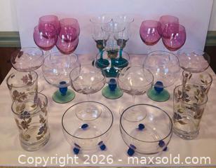 MaxSold Auction: Assorted Glassware - Clarence-Rockland (Ontario, Canada) PARTNER MANAGED Estate Sale Online Auction - Campeau Crescent