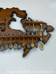 MaxSold Auction: Collectible Souvenir Spoon Set  Wall Display - Clarence-Rockland (Ontario, Canada) PARTNER MANAGED Estate Sale Online Auction - Campeau Crescent