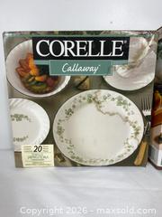MaxSold Auction: Corelle “Callaway” Dish Set - Clarence-Rockland (Ontario, Canada) PARTNER MANAGED Estate Sale Online Auction - Campeau Crescent