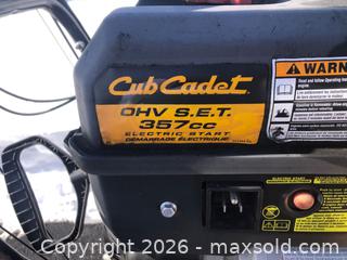 MaxSold Auction: Cub Cadet Snowblower/Operator Cab, Cover and Belts - Clarence-Rockland (Ontario, Canada) PARTNER MANAGED Estate Sale Online Auction - Campeau Crescent