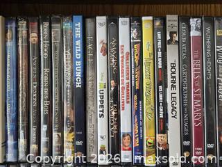 MaxSold Auction: DVD Lot no.3 - Clarence-Rockland (Ontario, Canada) PARTNER MANAGED Estate Sale Online Auction - Campeau Crescent