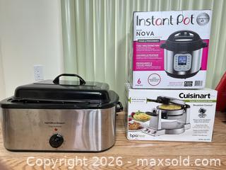 MaxSold Auction: Hamilton Beach Roaster, Instant Pot & Cuisinart Small Appliances - Clarence-Rockland (Ontario, Canada) PARTNER MANAGED Estate Sale Online Auction - Campeau Crescent