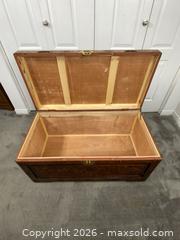 MaxSold Auction: Hand-Carved Oriental-Style Wood Blanket Chest - Clarence-Rockland (Ontario, Canada) PARTNER MANAGED Estate Sale Online Auction - Campeau Crescent