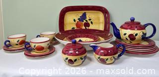 MaxSold Auction: Living Art Hand-Painted Tea and Serving Set - Clarence-Rockland (Ontario, Canada) PARTNER MANAGED Estate Sale Online Auction - Campeau Crescent