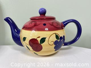 MaxSold Auction: Living Art Hand-Painted Tea and Serving Set - Clarence-Rockland (Ontario, Canada) PARTNER MANAGED Estate Sale Online Auction - Campeau Crescent