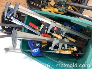 MaxSold Auction: Lot of Mixed Bar, Pipe, Quick?grip, Spring & Corner Clamps - Clarence-Rockland (Ontario, Canada) PARTNER MANAGED Estate Sale Online Auction - Campeau Crescent