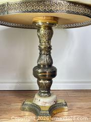 MaxSold Auction: Marble Top Pedestal Table  - Clarence-Rockland (Ontario, Canada) PARTNER MANAGED Estate Sale Online Auction - Campeau Crescent