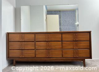 MaxSold Auction: MCM Wooden Dresser with Mirror - Clarence-Rockland (Ontario, Canada) PARTNER MANAGED Estate Sale Online Auction - Campeau Crescent
