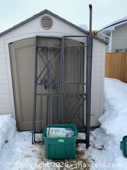 MaxSold Auction: Metal Gazebo / Pergola Frame Panels with Canopy - Clarence-Rockland (Ontario, Canada) PARTNER MANAGED Estate Sale Online Auction - Campeau Crescent