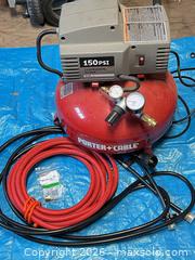 MaxSold Auction: Porter-Cable Pancake Air Compressor - Clarence-Rockland (Ontario, Canada) PARTNER MANAGED Estate Sale Online Auction - Campeau Crescent