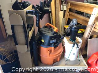 MaxSold Auction: Ridgid 14 Gallon Wet/Dry Shop Vac & Cart - Clarence-Rockland (Ontario, Canada) PARTNER MANAGED Estate Sale Online Auction - Campeau Crescent