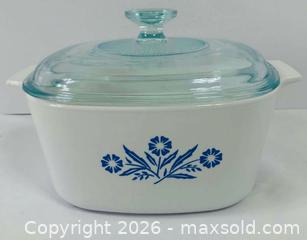 MaxSold Auction: Vintage Blue Cornflower Corning Ware Lot - Clarence-Rockland (Ontario, Canada) PARTNER MANAGED Estate Sale Online Auction - Campeau Crescent