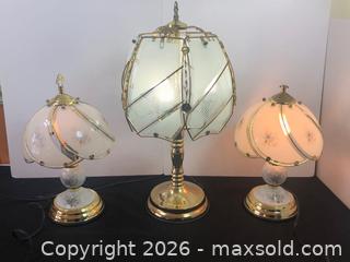MaxSold Auction: Vintage Brass and Glass Lamps - Clarence-Rockland (Ontario, Canada) PARTNER MANAGED Estate Sale Online Auction - Campeau Crescent