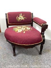 MaxSold Auction: Vintage Needlepoint/Tapestry Chairs Set of 3 - Clarence-Rockland (Ontario, Canada) PARTNER MANAGED Estate Sale Online Auction - Campeau Crescent