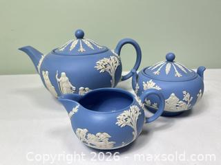 MaxSold Auction: Wedgwood Jasperware Teaset  - Clarence-Rockland (Ontario, Canada) PARTNER MANAGED Estate Sale Online Auction - Campeau Crescent