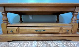 MaxSold Auction: Wooden Coffee Table  - Clarence-Rockland (Ontario, Canada) PARTNER MANAGED Estate Sale Online Auction - Campeau Crescent