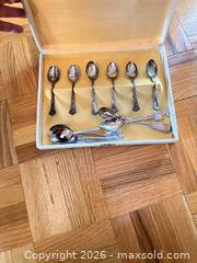 MaxSold Auction: Ornate Vintage 800 Silver Teaspoons/Demitasse Spoons - Mississauga (Ontario, Canada) SELLER MANAGED Estate Sale Online Auction - Sir Monty's Drive