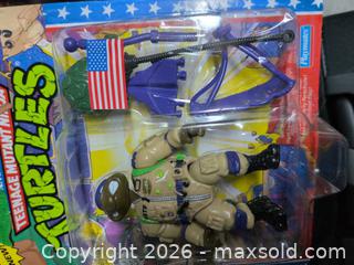 MaxSold Auction: Playmates Teenage Mutant Ninja Turtles Pro Pilot Don (1990s Vintage) - Mississauga (Ontario, Canada) SELLER MANAGED Estate Sale Online Auction - Sir Monty's Drive