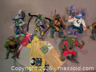 MaxSold Auction: Teenage Mutant Ninja Turtles Mixed Lot - Multiple Characters - Mississauga (Ontario, Canada) SELLER MANAGED Estate Sale Online Auction - Sir Monty's Drive