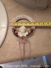 MaxSold Auction: White Wicker/Rattan Oval Wall Mirror, Wicker Wall Decor - Mississauga (Ontario, Canada) SELLER MANAGED Estate Sale Online Auction - Sir Monty's Drive