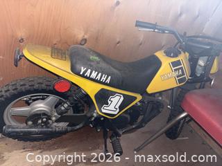 MaxSold Auction: Yamaha YZinger 50 Kids Dirt Bike - Yellow/Black - Mississauga (Ontario, Canada) SELLER MANAGED Estate Sale Online Auction - Sir Monty's Drive