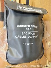 MaxSold Auction: 2 Motonaster Booster / Jumper Cables with Storage Bag - Point Edward (Ontario, Canada) SELLER MANAGED Estate Sale Online Auction -  Michigan Avenue