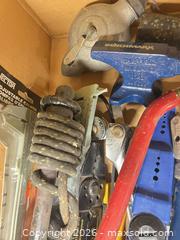 MaxSold Auction: Assorted Hand Tools Box with Pliers, Screwdrivers & Hammers - Point Edward (Ontario, Canada) SELLER MANAGED Estate Sale Online Auction -  Michigan Avenue